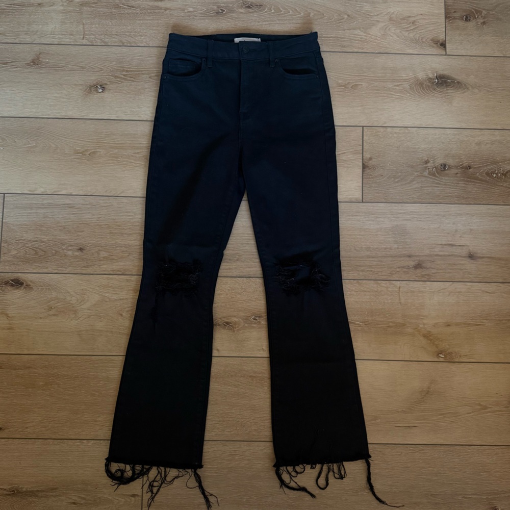 Black Carly Jean Distressed Women's Jeans